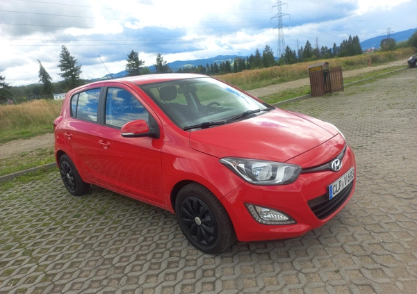 Hyundai i20 cena 22500 przebieg: 138700, rok produkcji 2013 z Nowe Brzesko małe 46
